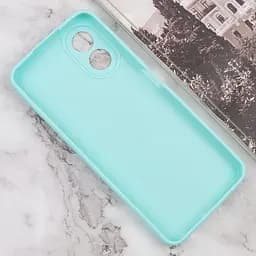 Силіконовий чохол Candy Full Camera для Oppo A58 4G Бірюзовий / Turquoise - мініатюра 3