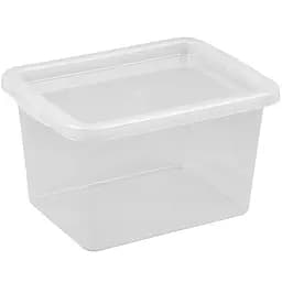 Ящик для зберігання Plast Team Basic з кришкою 13 л (2295)