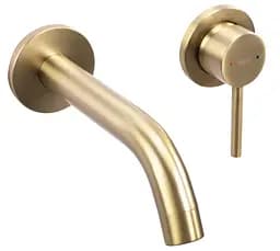 Змішувач для умивальника прихованого монтажу Rea Owen gold brushed (REA-B5334) золотий - матовий - мініатюра 4