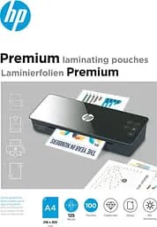 Пленка для ламинирования HP Premium Laminating Pouches, A4, 125 Mic, 216x303, 100 pcs