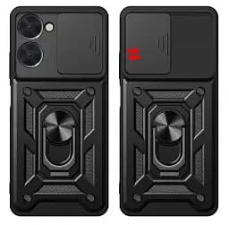 Панель BeCover Military для Realme C33 2022/C33 2023 Black (709170) - мініатюра 2