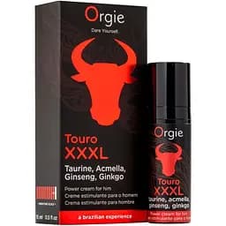 Крем для ерекції Orgie Touro XXXL Power Cream, 15 мл