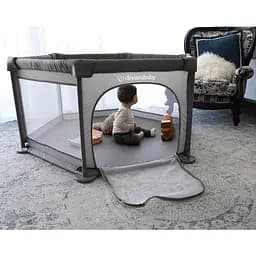 Манеж дитячий DreamBaby Playpen Taupe (G9496) - мініатюра 2