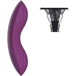 Смарт-вібратор в трусики Svakom Edeny з мереживними трусиками та керуванням через додаток