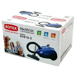 Пилосос з мішком Rotex RVB18-E Blue - мініатюра 4
