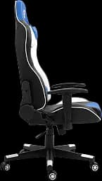 Геймерське крісло GT Racer чорне з синім та білим (X-5813 Black/Blue/White) - мініатюра 3