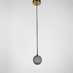 Підвіс MOON CONCRETE у вигляді сірої бетонної кулі Line.F MJ 169-100 GR