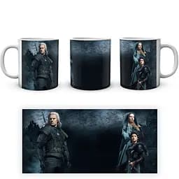 Кухоль GeekLand The Witcher Відьмак Геральт Цирі Єніфер TW 002.007 330 мл білий - мініатюра 4