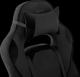 Геймерське крісло GT Racer чорне (X-2749-1 Fabric Black Suede) - мініатюра 9