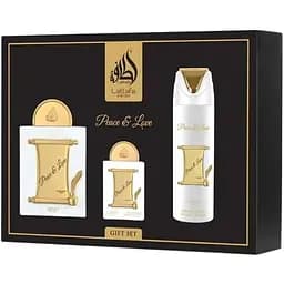 Набор Lattafa Perfumes Pride Peace & Love 100 мл 20 мл мини 200 мл дезодорант