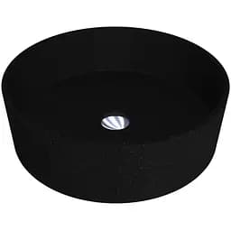 Умивальник Miraggio Sofia mirastone black 0000439, Чорний матовий