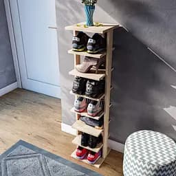 Полиця для взуття Moreli T-13 Ш280/В1137/Г267 мм Дуб сонома