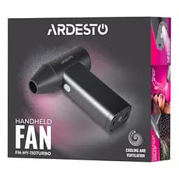 Вентилятор ручний портативний ARDESTO HANDHELD FNHY110 Fan Turbo - мініатюра 9