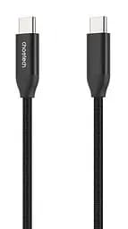Кабель Type-C - Type-C, 1.2 м, чорний, Choetech, 240 Вт, 5A (XCC-1035-BK)