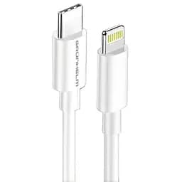 Кабель Grunhelm GWC-04CLW PD Type-C–Lighting 1 м (127029)