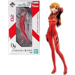 Фігурка Bandai Аска Ленглі Євангеліон Evangelion  Asuka  Langley brok 22 см WST EV AL 252