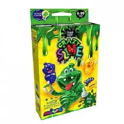 Детский набор для проведения опытов "Crazy Slime" Danko Toys SLM-02 укр Зелёный