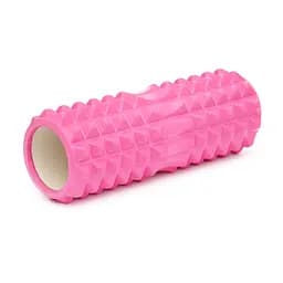 Масажний ролик Cornix EVA 33 x 14 см (валик, ролер) XR-0327 Pink - мініатюра 2