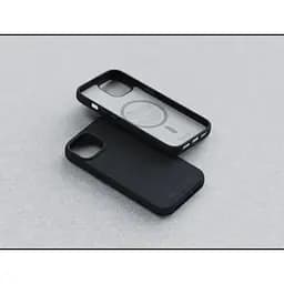 Чохол-накладка Njord Suede MagSafe Case Black для iPhone 15 Plus (NA52SU00) - мініатюра 7