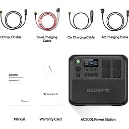 Зарядна станція BLUETTI AC200L 2400W [120392] - мініатюра 9