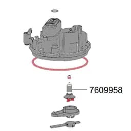 Ротор (імпеллер) для зовнішнього фільтра Eheim classicVARIO+e 250 (2214) (7609958) - мініатюра 2