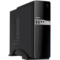 Корпус GameMax ST-607 чорний, 400 Вт, Micro ATX / Mini ITX, 2xUSB 2.0, 1x80 мм