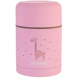 Термос для їжі Miniland Silky Food, 600 мл, рожевий (89222)