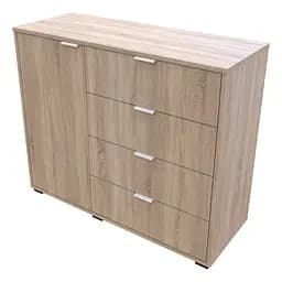 Комод Doros GС1 Дуб Cонома 100х40х81.2 (41510077) - мініатюра 6