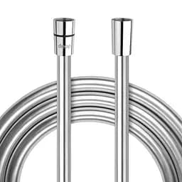 Шланг для душа 200 см Drop SH-H200-SP силиконовый - Двойной Анти-Твист, серый металик