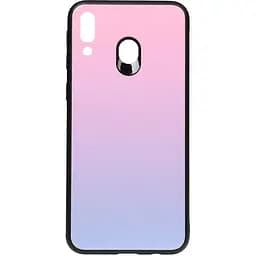 Чохол-накладка Toto Gradient Glass Case Samsung Galaxy M20 Pink