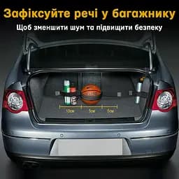 Еластичний ремінь-органайзер UFT Car organizer 7 S для багажника 20 см з липучкою (UFTcarorganizer7S)
 - мініатюра 8