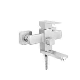 Смеситель для ванной Kroner KRP Edelstahl Kubus - ESG060 CV023012 Хром матовый