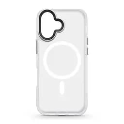 Чехол для Apple iPhone 17, Uniq MagCase, белый, противоударный, панель-накладка с магсейф, ударопрочный TPU+PC, с магнитом MagSafe, поддержка полноценной беспроводной зарядки, ArmorStandart (ARM86264)
