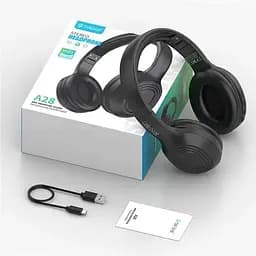 Навушники Celebrat A28 Bluetooth Headphones Black - мініатюра 6