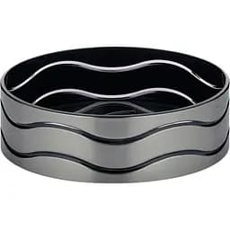 Мыльница Kela Muna 11х3 см антрацит (22830)