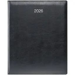 Еженедельник Brunnen 2026 Бюро Soft черный (73-761 36 906)