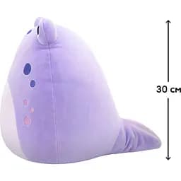 М'яка іграшка Squishmallows Жабка Наомі 30 см фіолетова (SQCR06625) - мініатюра 6