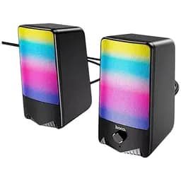 Колонки комп'ютерні Hoco DS14 10W підсвічування RGB Rhythmic Spectrum desktop speaker