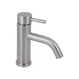 Змішувач для умивальника Lidz Aria 0011F (k35) LDARI0011FNKS46091 Nickel Нержавіюча сталь