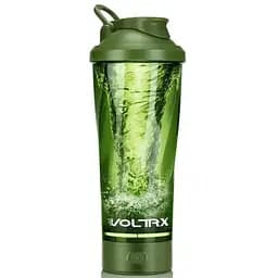 Шейкер спортивний електричний VOLTRX VortexBoost 600 мл Tritan Green (Vortex_Green)