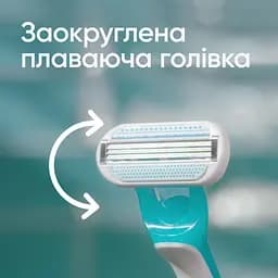 Бритви одноразові Gillette Venus Tropical 3 шт. - мініатюра 4