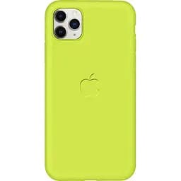 Чохол-накладка Toto Silicone Full Protection Case Apple iPhone 11 Pro Max Lemon Yellow - мініатюра 3