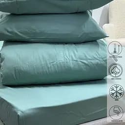 Наволочка Ecotton Super Soft SB-200 фланель Mint 50х70 см (24390) - мініатюра 3
