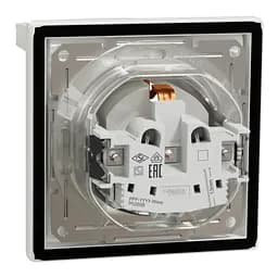 Розетка Schneider Electric ASFORA з кришкою IP44, біла (EPH3100321) - мініатюра 7