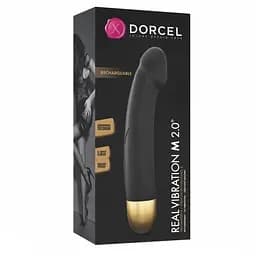 Вибратор реалистичный Dorcel Real 2.0 22 см черный