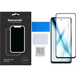 Захисне скло BeCover для Tecno Spark 20 Pro (KJ6) Black (710653) - мініатюра 2
