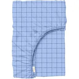 Простирадло Cosas на резинці 120х200 blue geometry, блакитний (CellAshblue-6439_120x200x20)