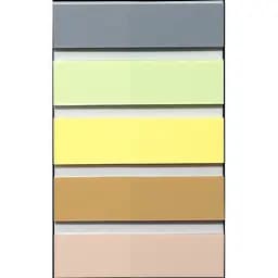 Закладки пластикові з клейким шаром Buromax Pastel 45x12 мм 125 шт. (BM.2302-99) - мініатюра 2