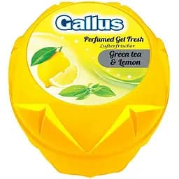 Освіжувач повітря  гелевий Gallus  Лимон Perfumed Fresh Green tea & Lemon 150 г