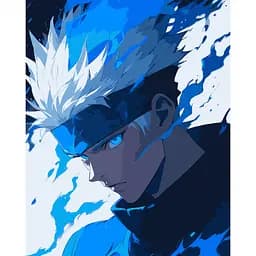 Картина по номерам Santi Холодный взгляд 40х50 см (955384)